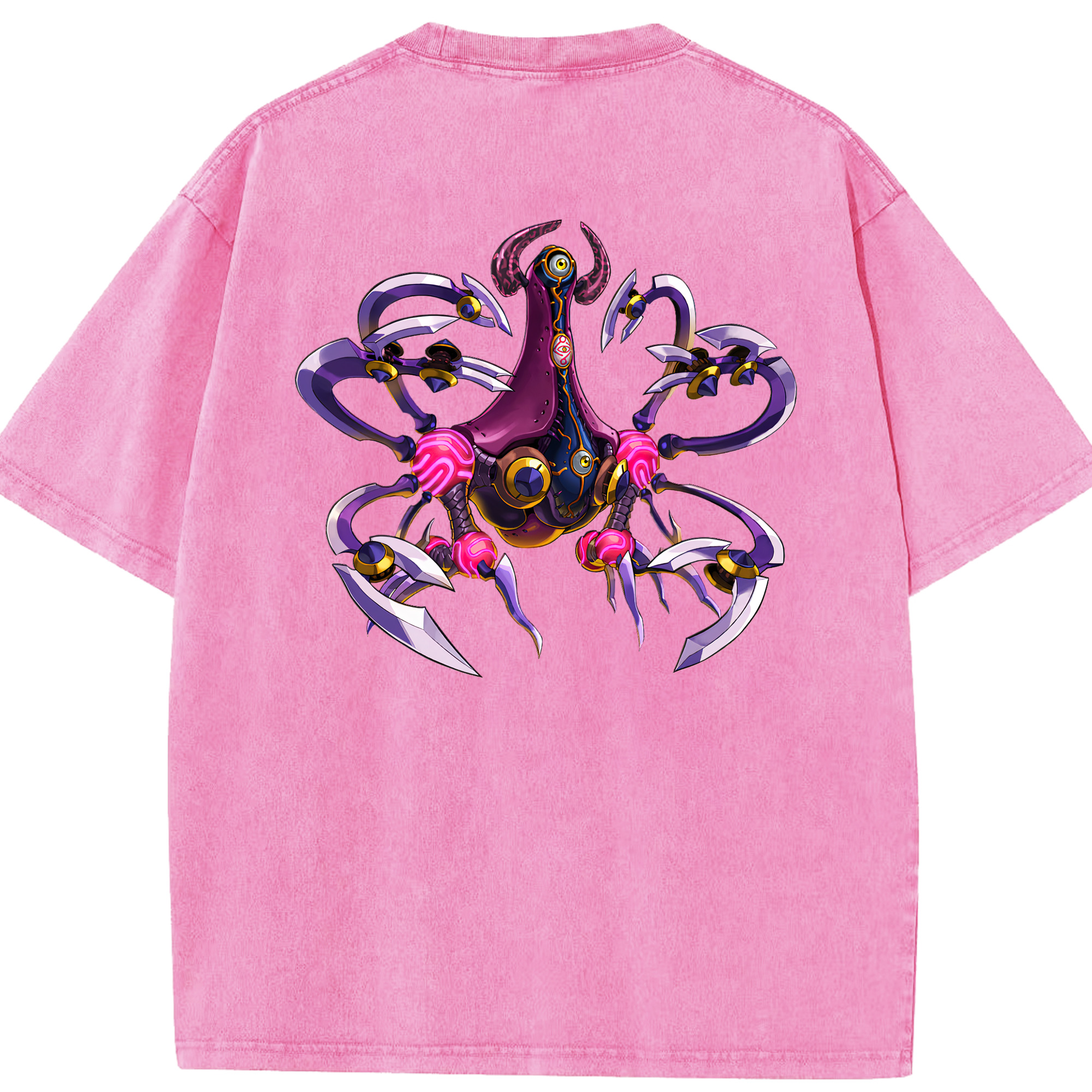 （画像用） 遊☆戯☆王 Yu-Gi-Oh! 綿100% ヴィンテージ風 半袖Tシャツ（背面プリント）